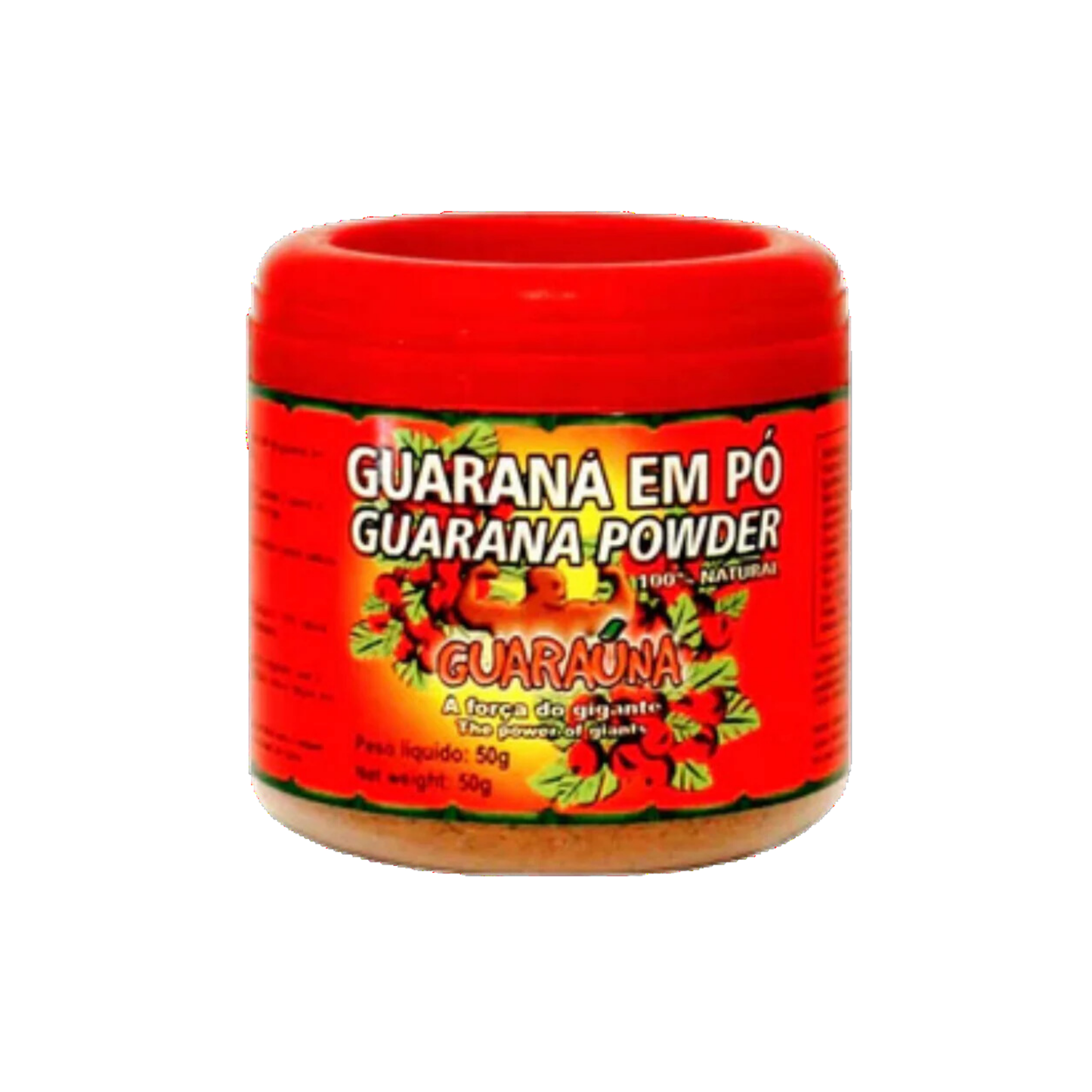 Guaraná Em Pó - GUARAUNA - 50g