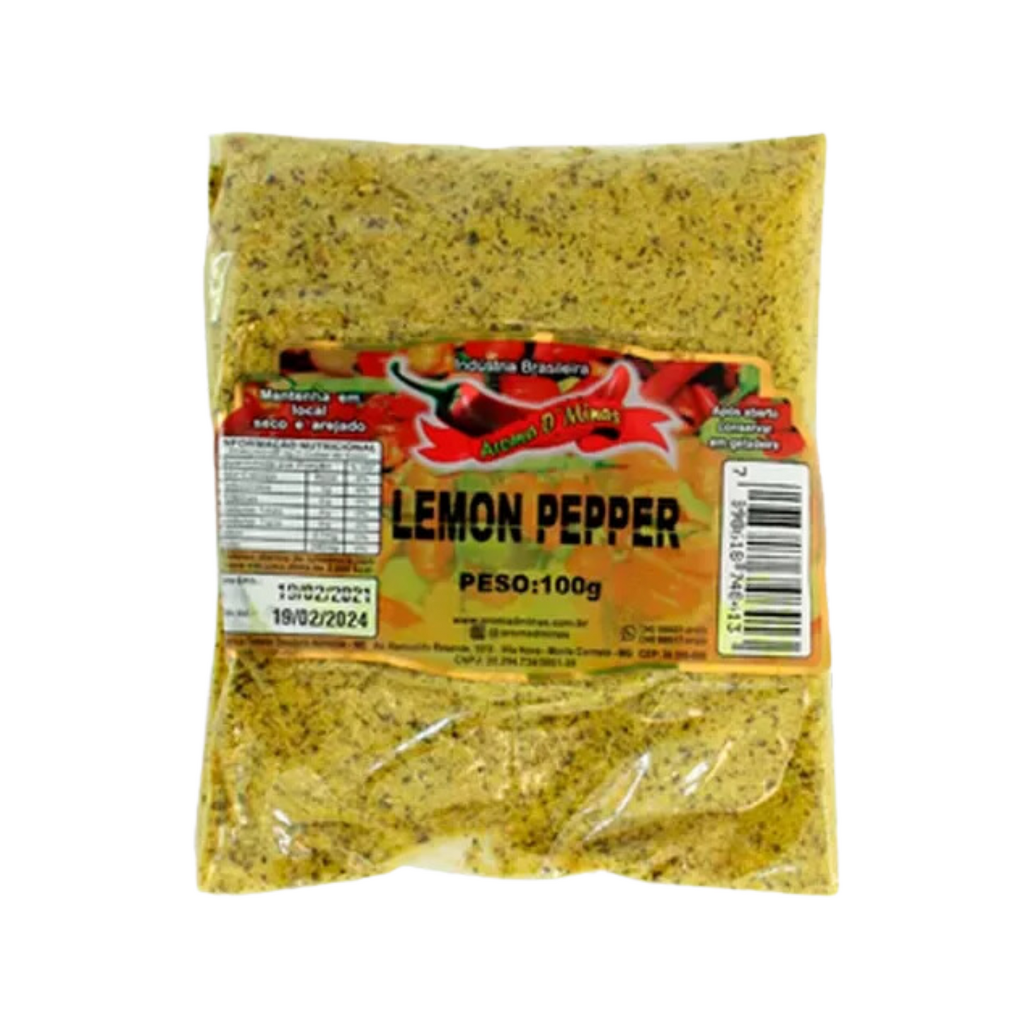 Lemon Pepper - AROMA D MINAS - 100g