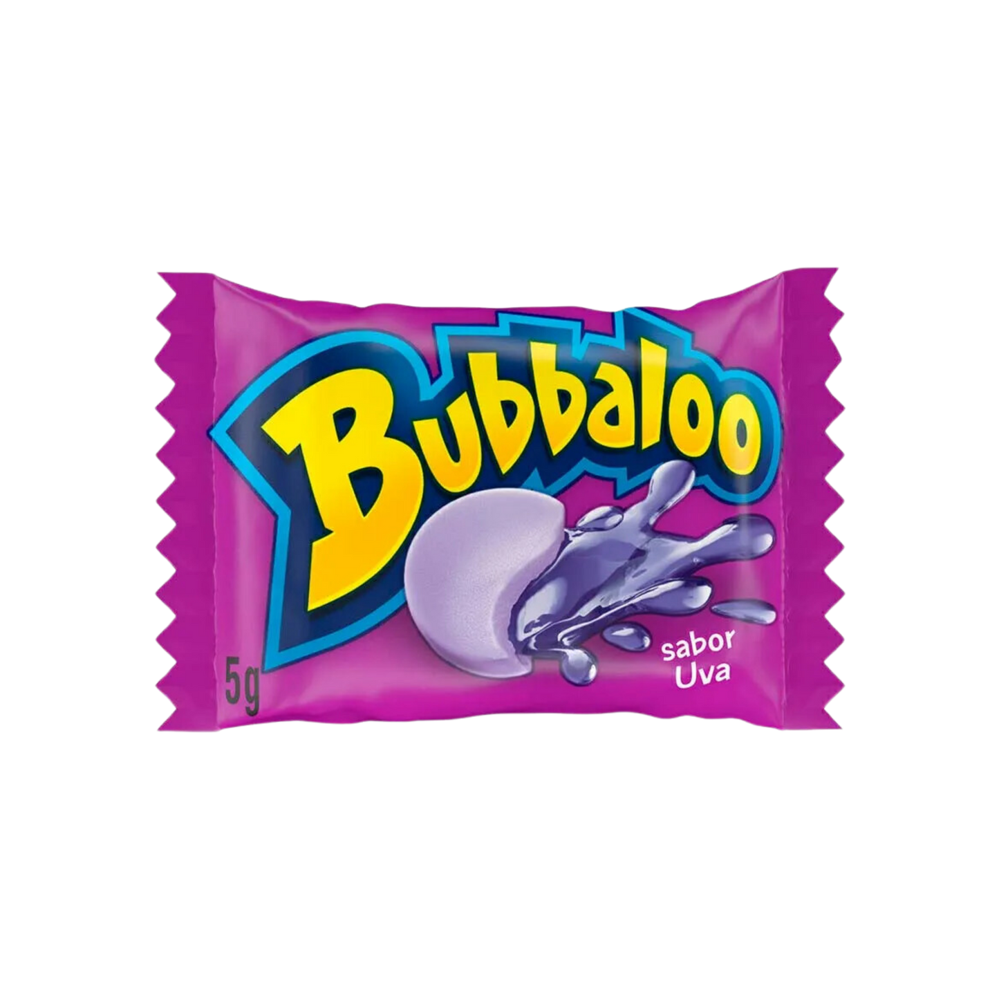 Chiclete Bubbaloo Uva - BUBBALOO - 1und