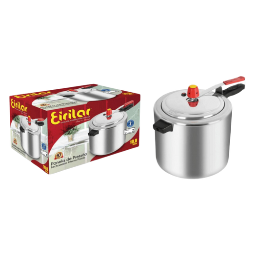 Panela Pressão Polida - ERILAR - 10L