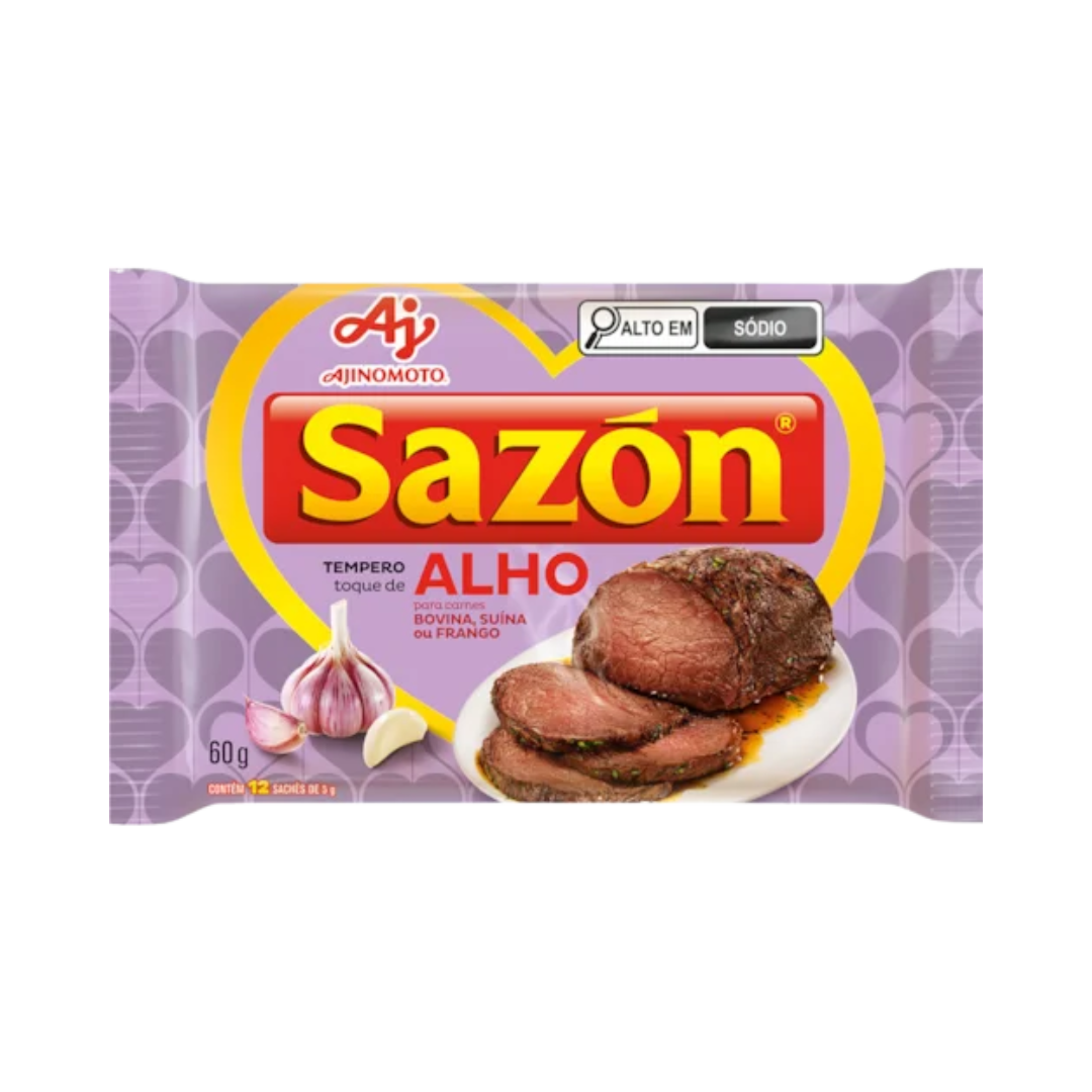 Tempero de Alho - SAZON - 60g