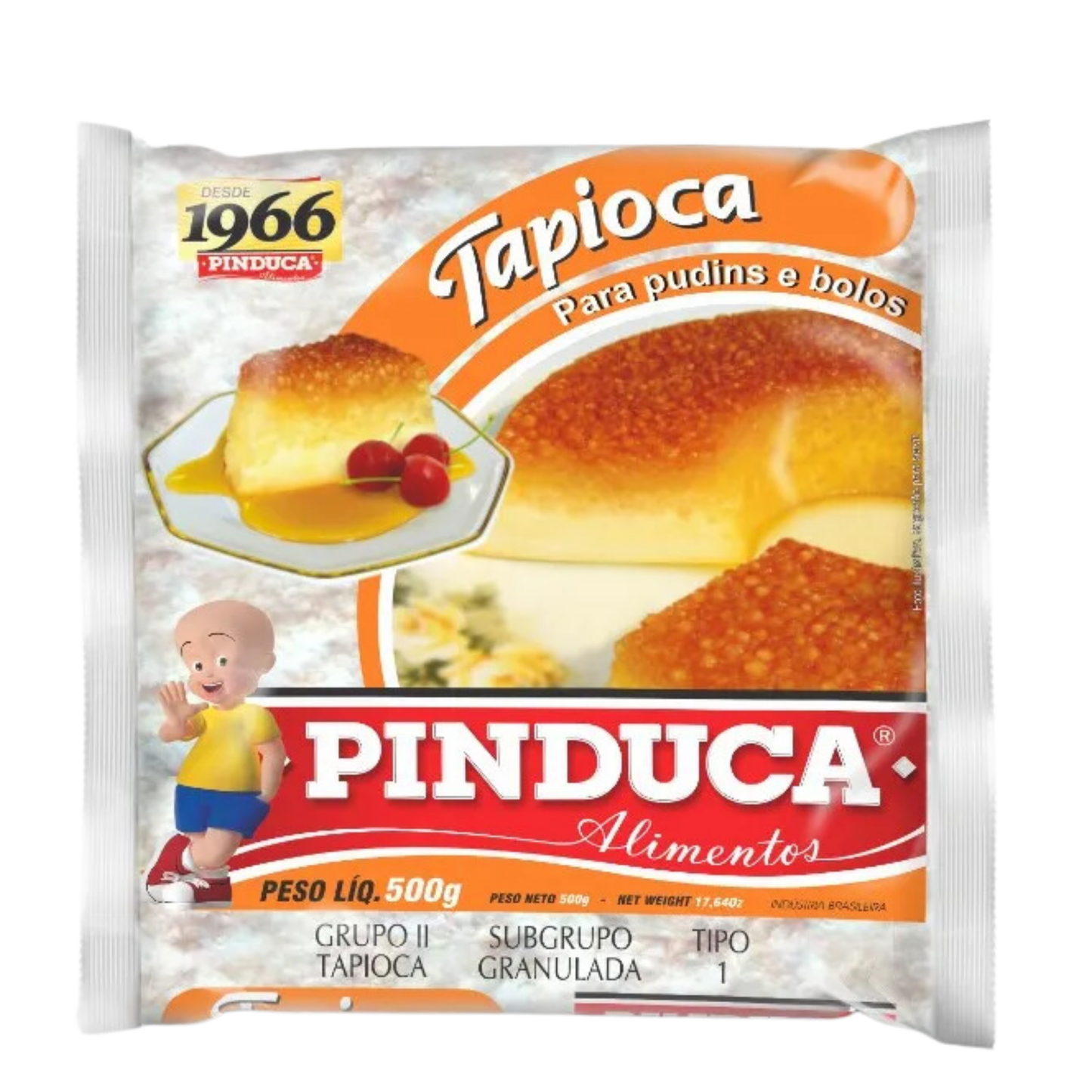 Tapioca para Pudins e Bolo - PINDUCA - 500g