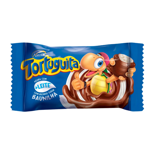 Chocolate Ao Leite Baunilha - TORTUGUITA - 15,5g