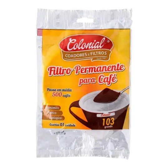 Coador De Café Permanente 103 - COLONIAL - 1und