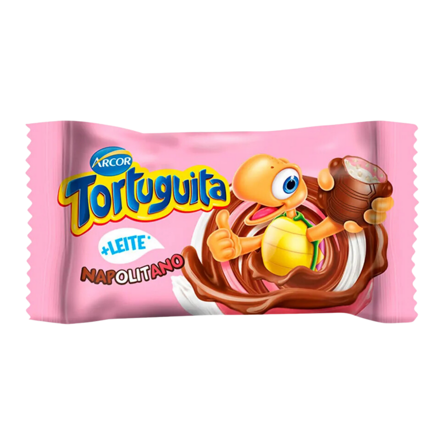 Chocolate Ao Leite Morango - TORTUGUITA - 15,5g