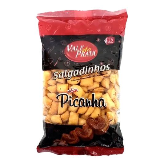 Salgadinho Sabor Picanha - VALE DO PRATA - 120g