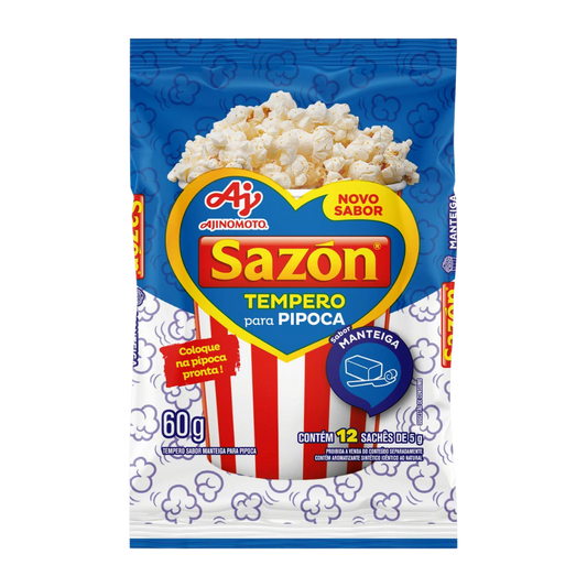 Tempero para Pipoca - SAZON - 60g