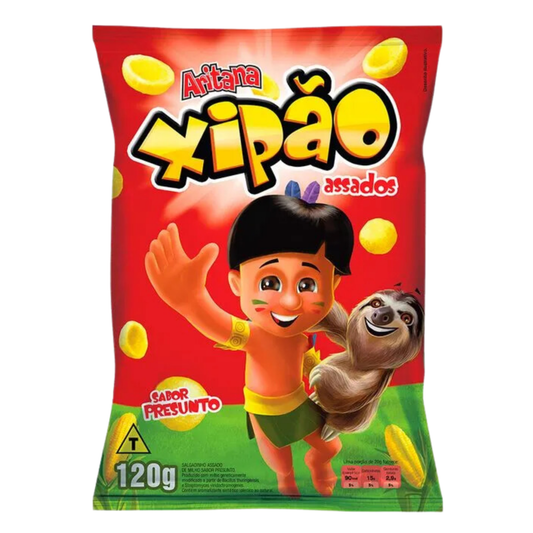 Salgadinho Xipão Presunto - ARITANA - 120g