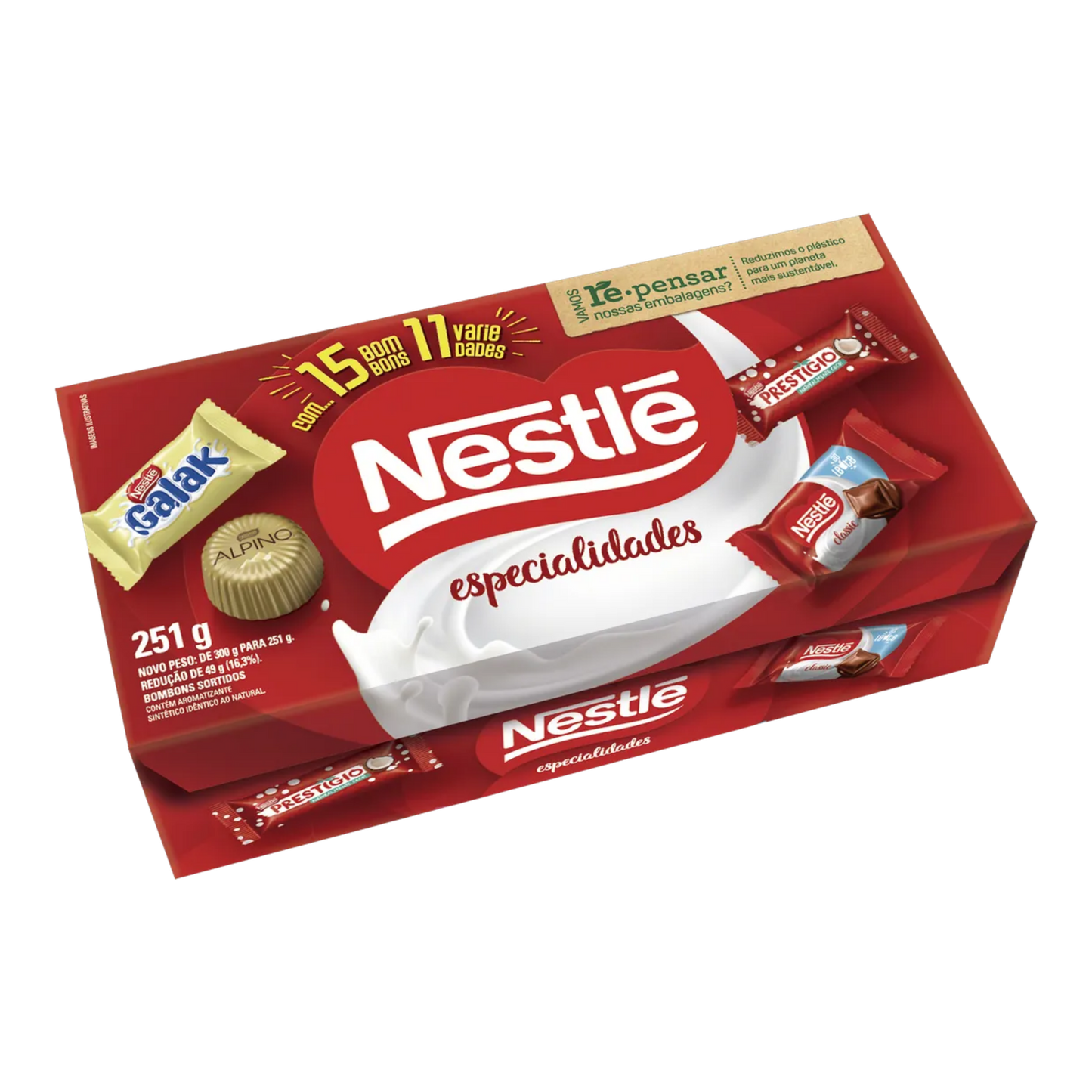 Bombom Especialidades - NESTLÉ - 251g - 15un