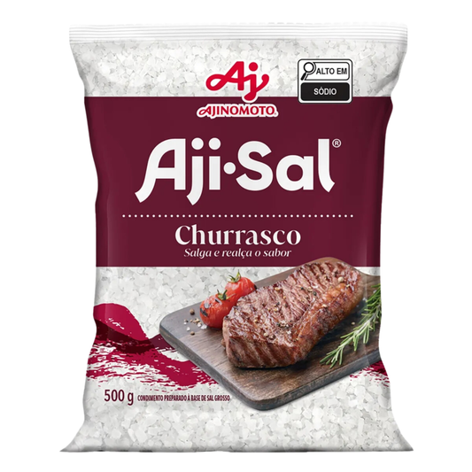 Sal Grosso para Churrasco - AJI SAL - 500g