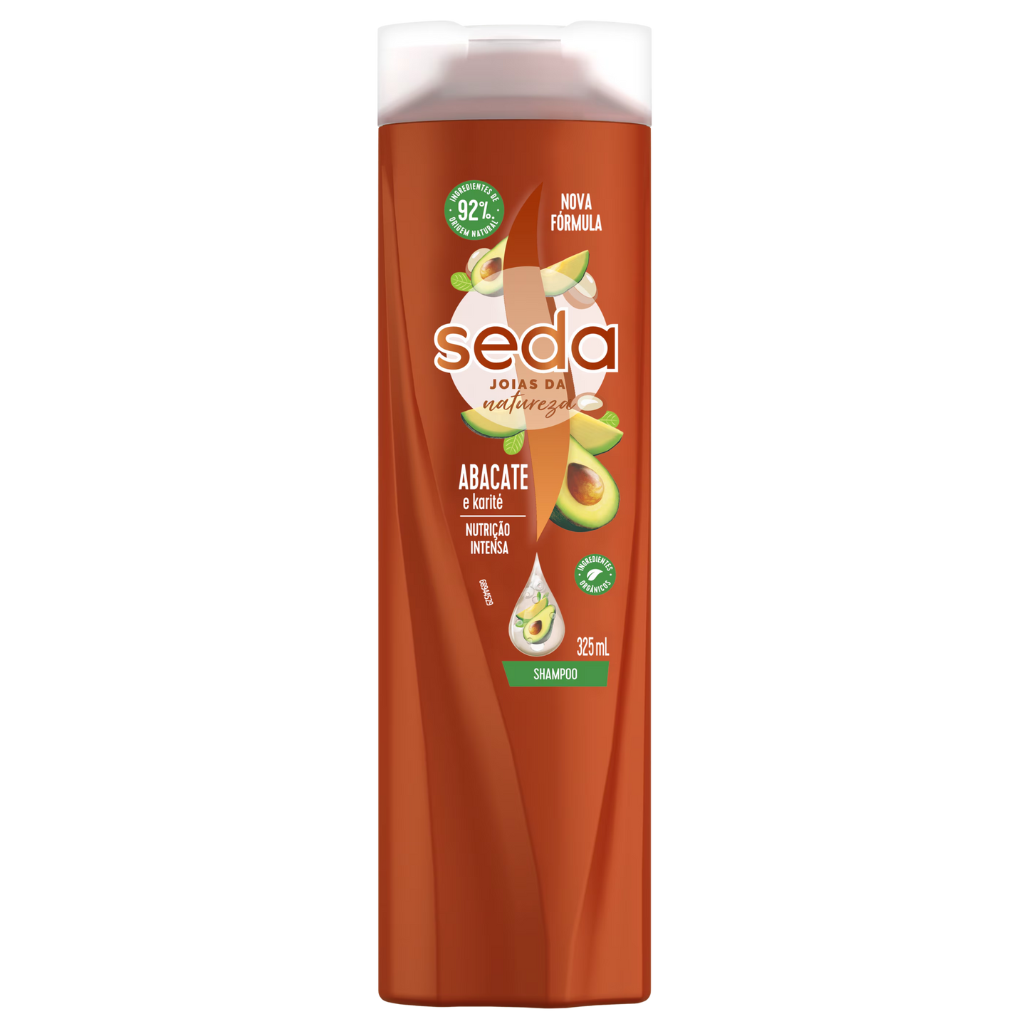 Shampoo Abacate E Karite - SEDA - 325ml