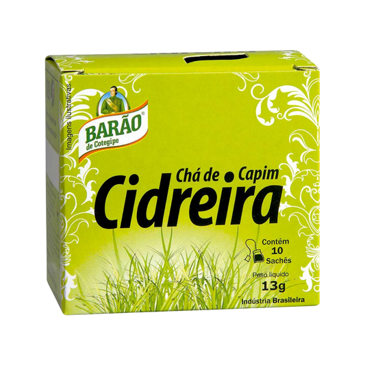 Chá De Capim Cidreira - BARÃO DE COTEGIPE - 10 sachês