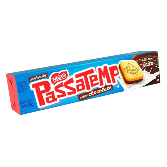 Biscoito Passatempo Recheado Chocolate - NESTLÉ - 130g