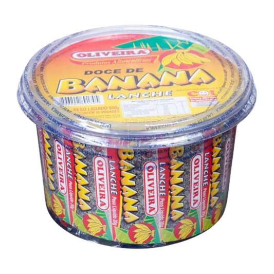 DOCE DE BANANA LANCHE OLIVEIRA 600G