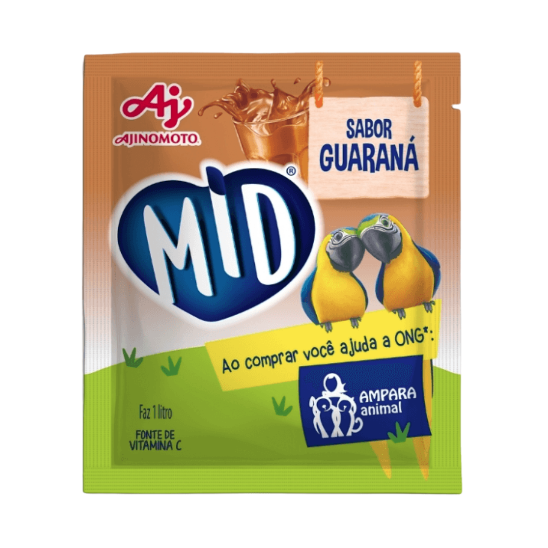 Suco em Pó Guaraná - MID - 20g