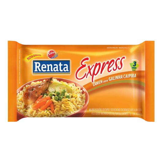 Macarrão Instantâneo Sabor Galinha - RENATA - 85g