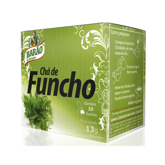 Chá De Funcho - BARÃO DE COTEGIPE - 10 sachês