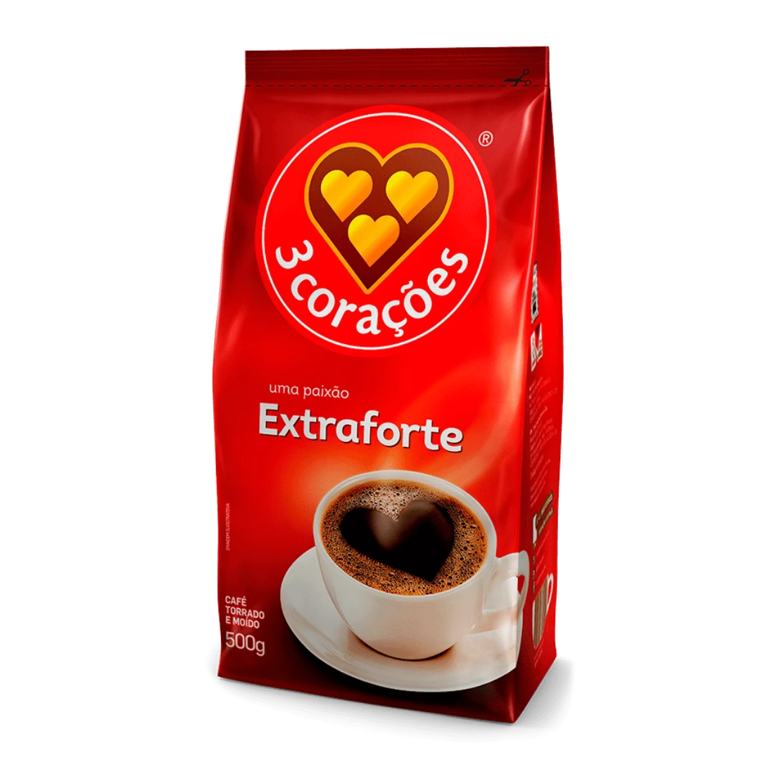 Café Extraforte - 3 CORAÇÕES - 500g