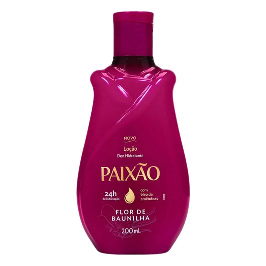 Hidratante Corporal Flor De Baunilha - PAIXÃO - 200ml