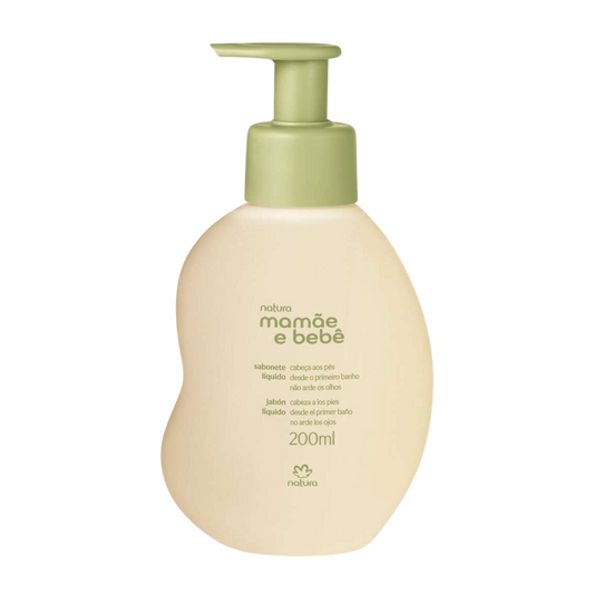 Sabonete Líquido Mamãe e Bebê - NATURA - 50ml