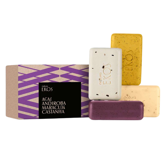 Sabonete Multipack Esfoliante - EKOS - 4x100g