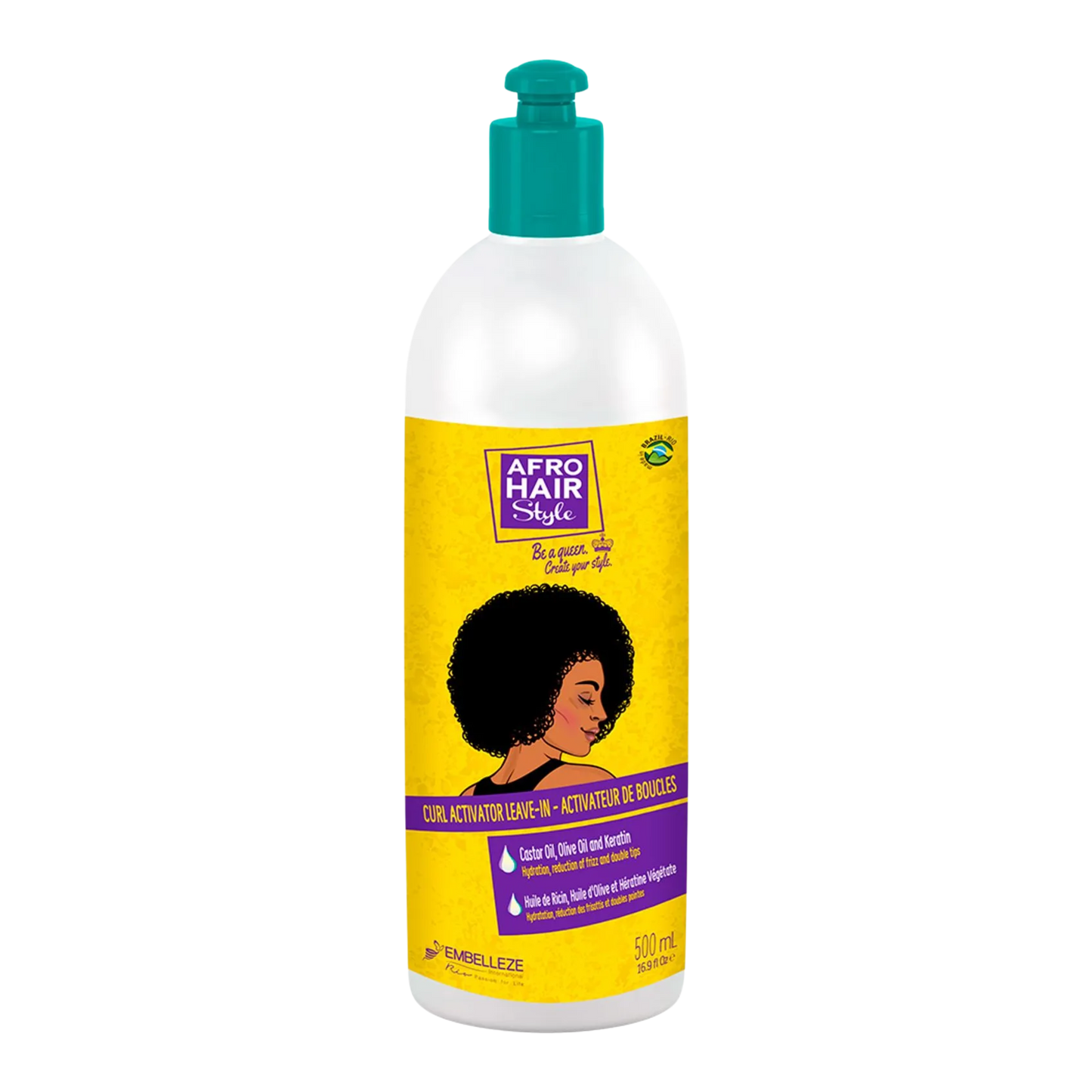 Ativador Cachos Afrohair - NOVEX - 500ml