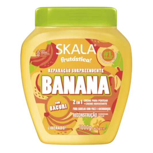 Creme 2 em 1 Fruitastic Banana - SKALA - 1000g