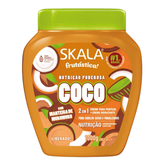 Creme 2 em 1 Fruitastic Coconut - SKALA - 1000g