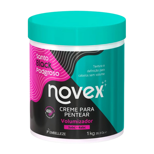 Leave-in Creme ppara Pentear Santo Black Poderoso - NOVEX - 1kg
