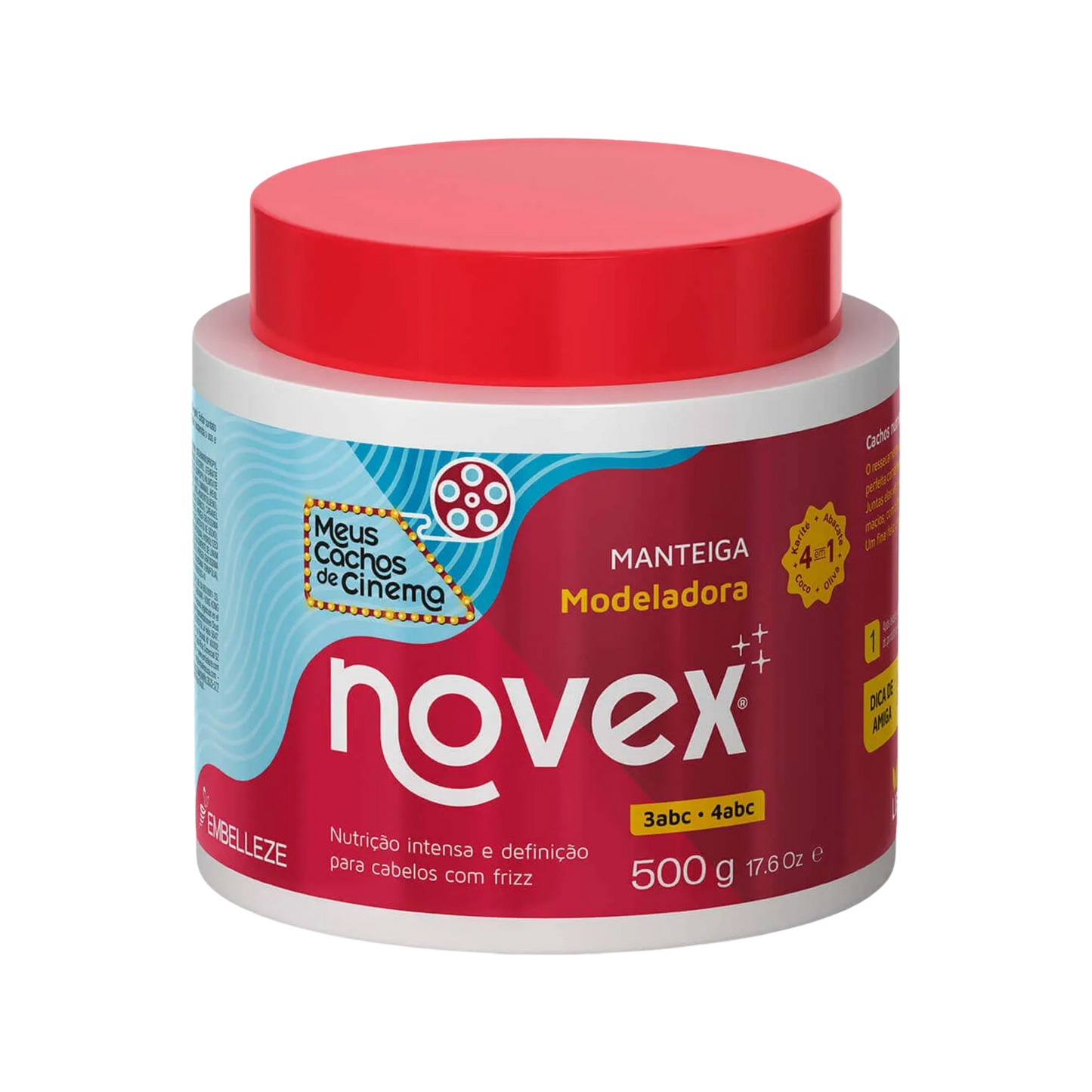 Máscara Capilar Meus Cachos de Cinema - NOVEX - 500g