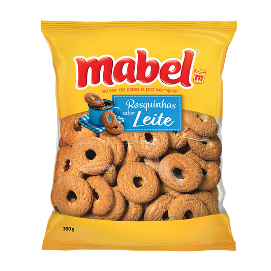 Biscoito Rosquinha Leite - MABEL - 300g