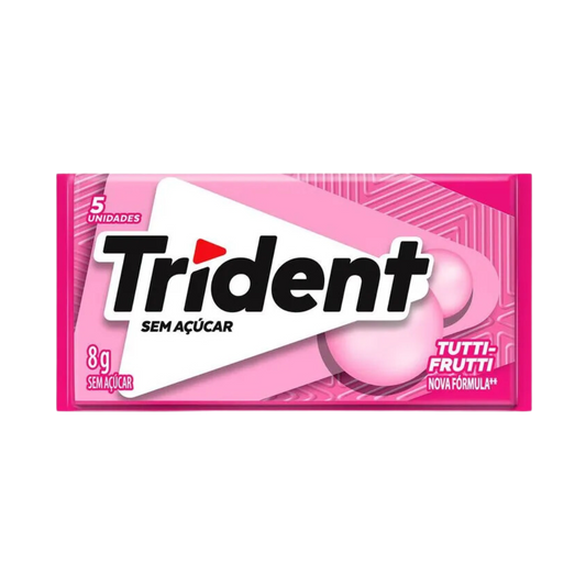Chiclete Tutti-Frutti - TRIDENT - 8g