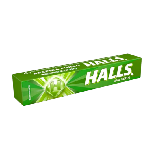 Bala de Uva Verde - HALLS - 28g