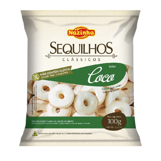 Biscoito Sequilhos Coco - NAZINHA - 100g
