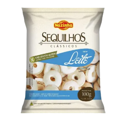 Biscoito Sequilhos Leite - NAZINHA - 100g