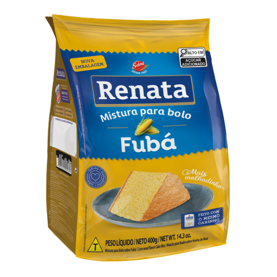 Mistura para Bolo sabor Fubá - RENATA - 400g