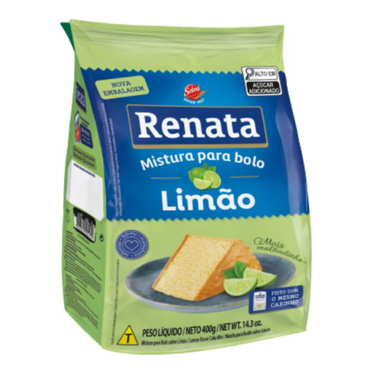 Mistura Para Bolo Sabor Limão - RENATA - 400g
