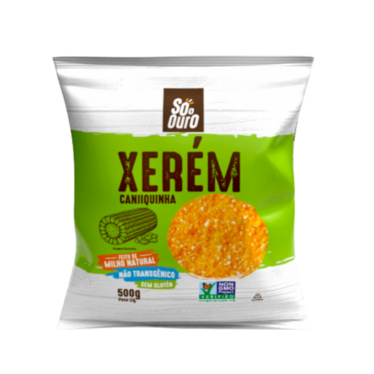 Canjiquinha Xerém - Não Transgênico - SÓ O OURO - 500g