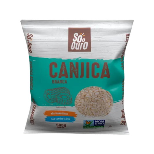 Canjica Branca - Não Transgênico - SÓ O OURO - 500g