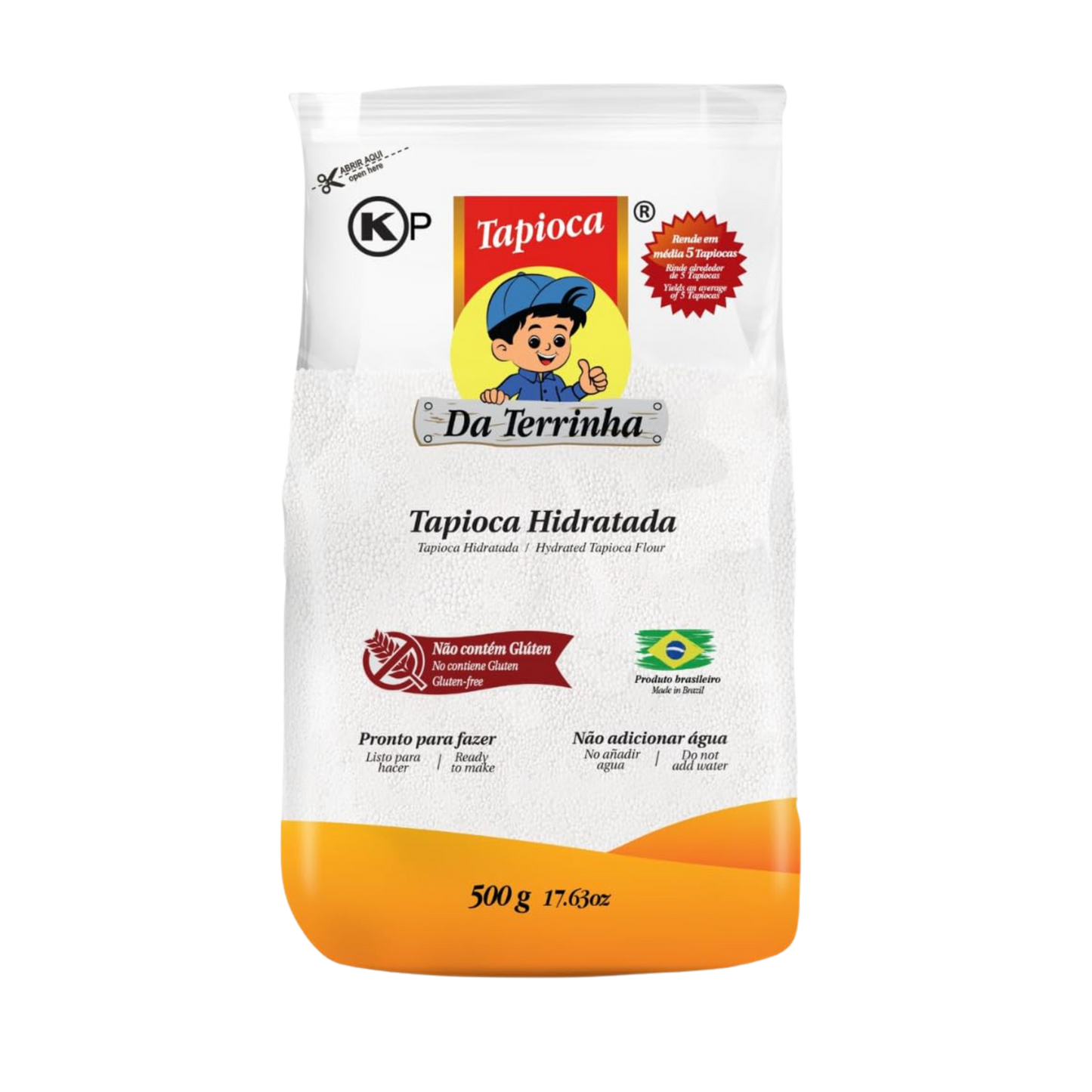 Tapioca Hidratada - DA TERRINHA - 500g