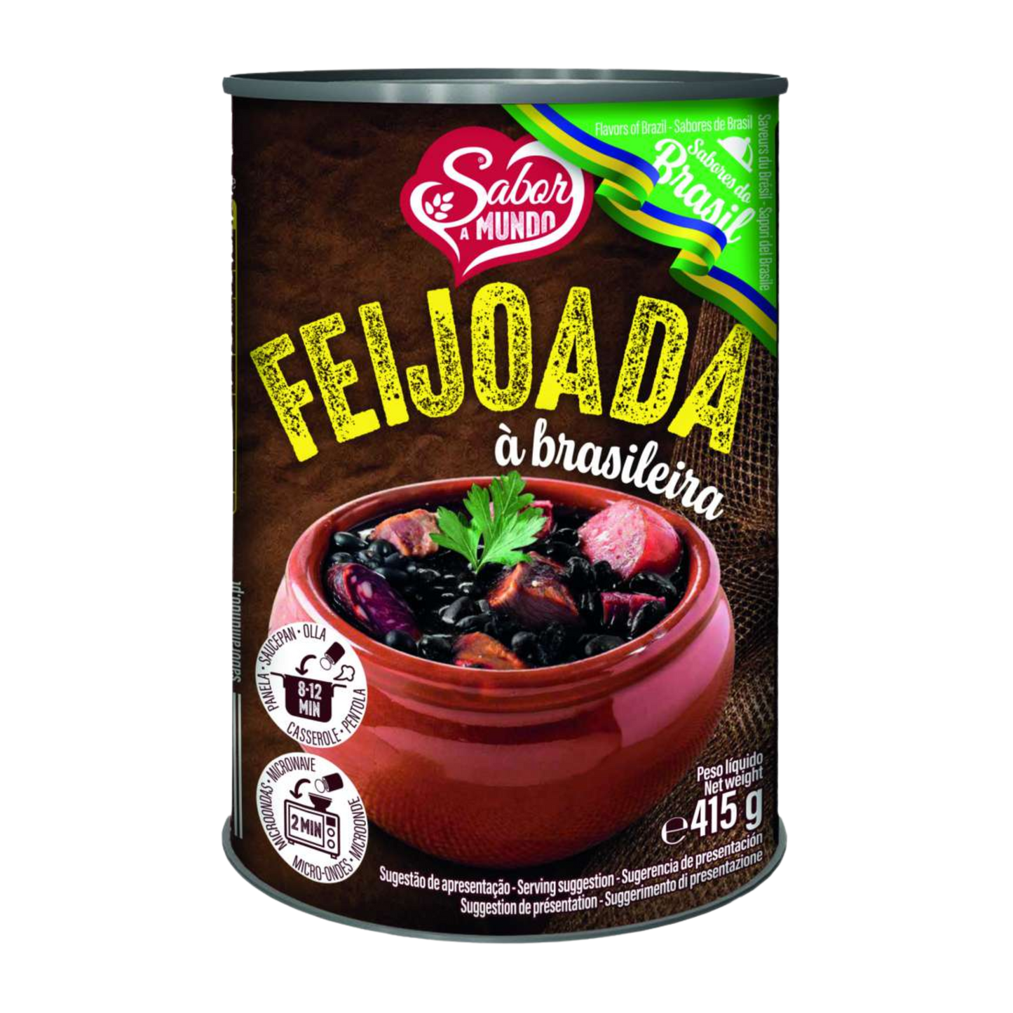 Feijoada Brasileira - SABOR A MUNDO - 415g