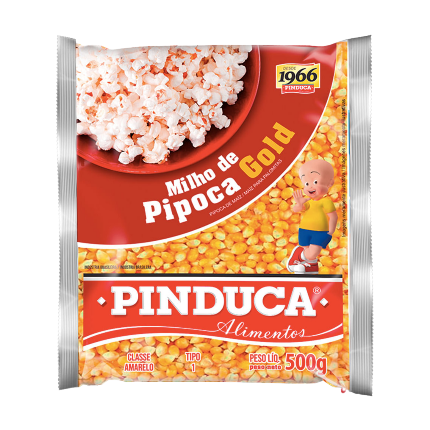 Milho de Pipoca Gold - PINDUCA - 400g