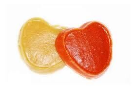 Doce Misto Batata doce\Abobora - Formato Coraçao - 26g