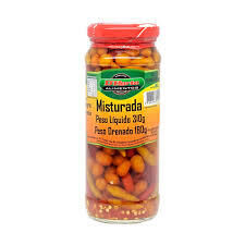 Pimenta Mix em Conserva - D'Horta - 310g
